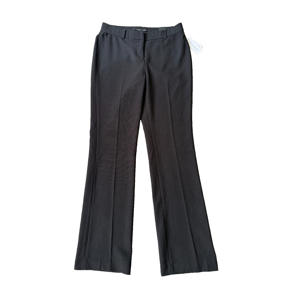 Amanda + Chelsea Black Comfort Waist Dress Pants Size 4 Straight Leg Career NWT